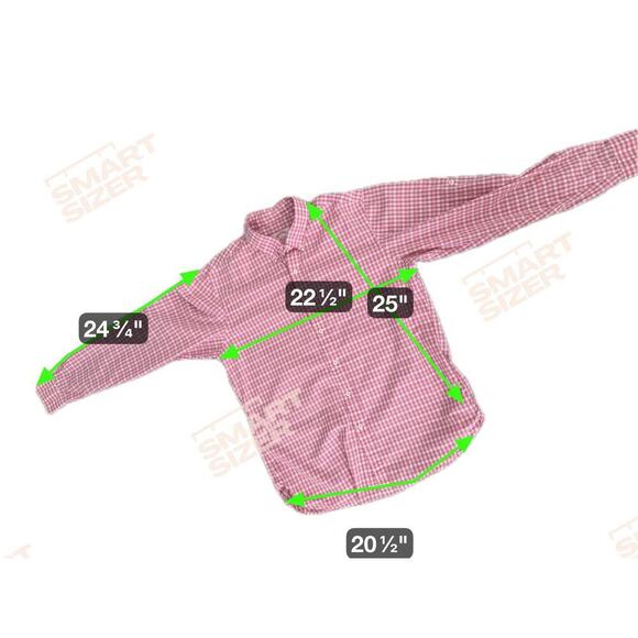 Brooks Brothers xSlim Gingham Broadcloth Sports Shirt Size Large - Picture 6 of 6